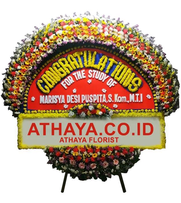abigail-red-congratulation-flower-board-graduation-store-opening-wedding-engagement-promotion-athaya-florist