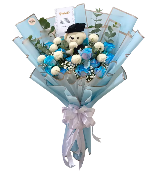 akane-flower-bouquet-soft-blue-roses-pompom-baby-breath-doll-athaya-florist2