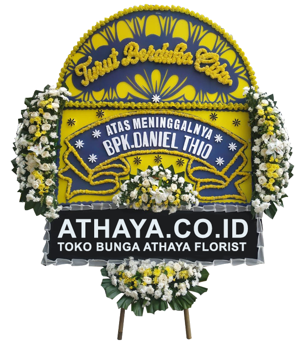 akari-deepest-condolence-rest-in-peace-flower-board-athaya-florist-tangerang