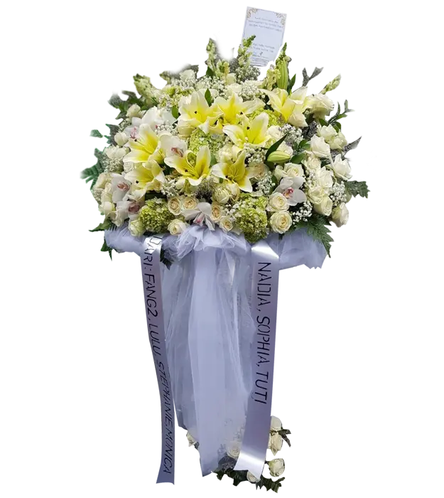 alicia-white-condolence-standing-flower-bouquet-athaya-florist