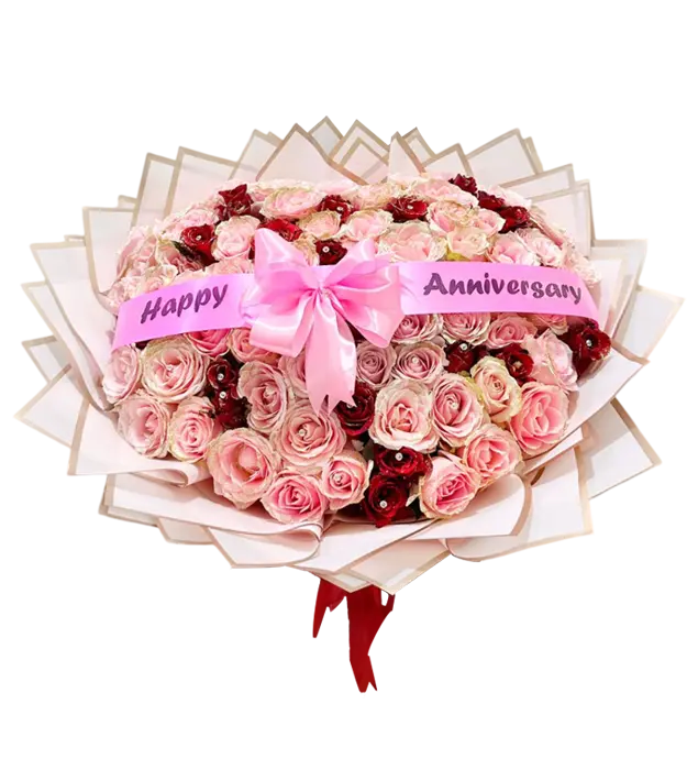 ancika-fresh-flower-bouquet-red-pink-roses-ribbon-perfect-gift-athaya-florist-jakarta