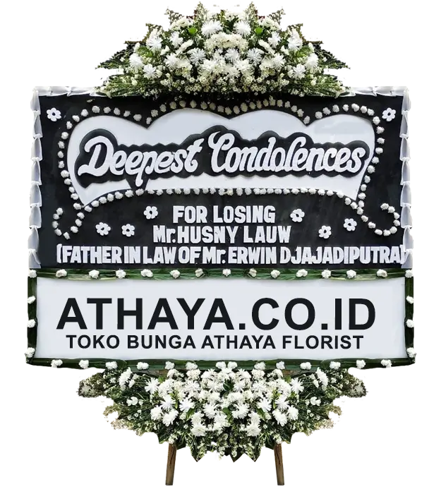 angela-deepest-condolence-rest-in-peace-flower-board-athaya-florist-sunter