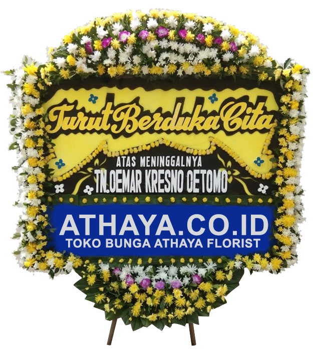ariana-deepest-condolence-rest-in-peace-flower-board-athaya-florist-kalibata