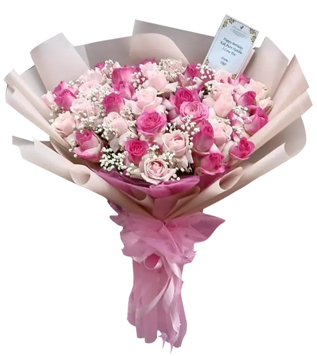 bella-flower-bouquet-pink-roses-baby-breath-romantic-valentine-athaya-florist