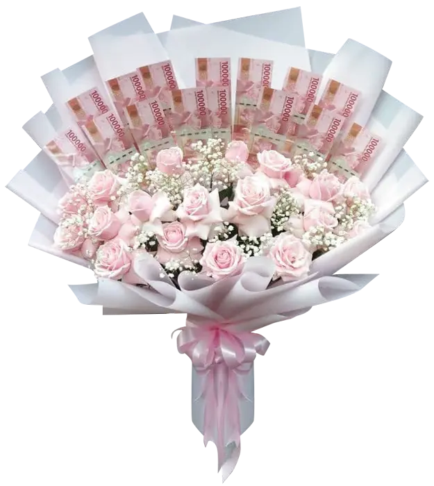briana-pink-white-money-bouquet-athaya-florist
