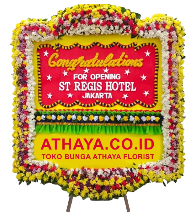 carmela-big-red-yellow-congratulation-flower-board-graduation-store-opening-wedding-engagement-promotion-athaya-florist