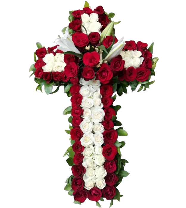 cecilia-white-red-cross-condolence-flower-athaya-florist-depok