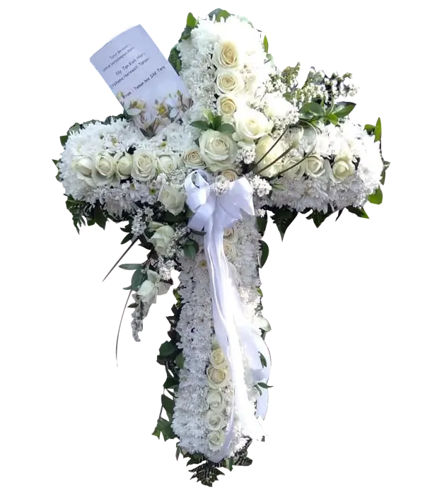 claire-white-cross-condolence-flower-athaya-florist-surabaya