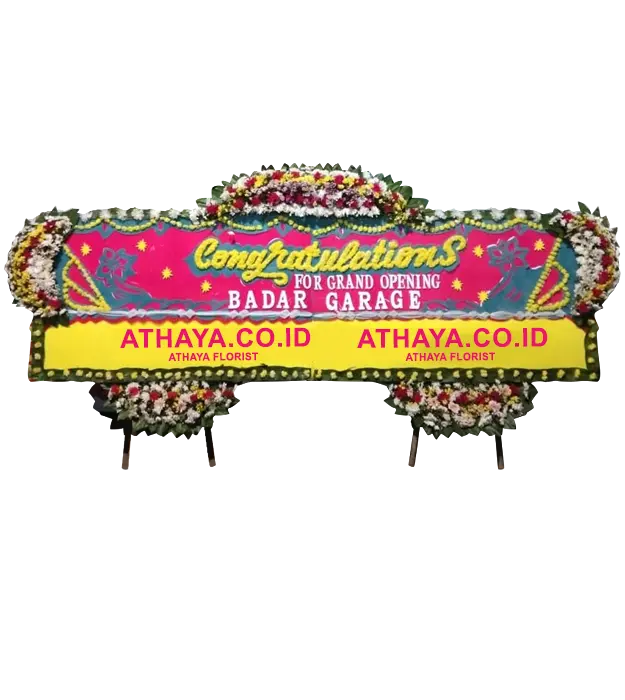 davina-huge-congratulation-flower-board-graduation-store-opening-wedding-engagement-promotion-athaya-florist-jakarta