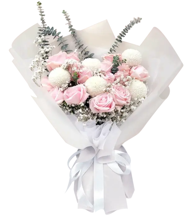 edina-fresh-flower-bouquet-soft-pink-white-roses-baby-breath-romantic-birthday-athaya-florist