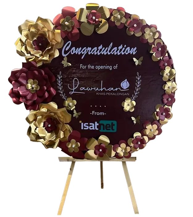 fanny-indoor-paper-flower-board-congratulation-birthday-anniversary-wedding-engagement-athaya-florist-alam-sutera