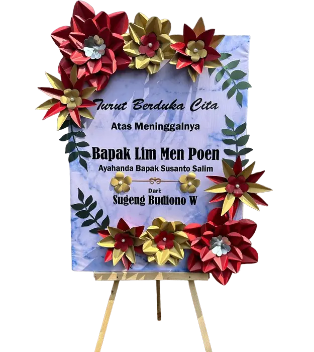 farrah-indoor-paper-flower-board-congratulation-birthday-anniversary-wedding-engagement-athaya-florist-depok