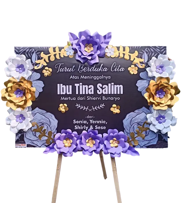 franda-indoor-paper-flower-board-congratulation-birthday-anniversary-wedding-engagement-athaya-florist-semarang