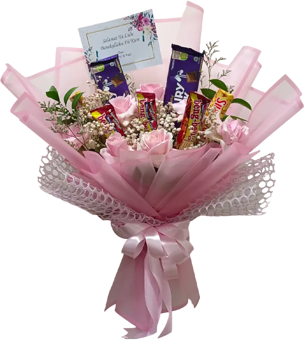 hadley-fresh-flower-snack-bouquet-roses-baby-breath-chocolate-athaya-florist