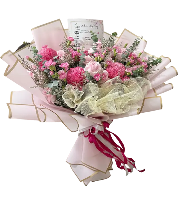 hayden-fresh-flower-bouquet-pink-roses-imported-carnation-caspea-silver-dollar-valentine-athaya-florist-tangerang