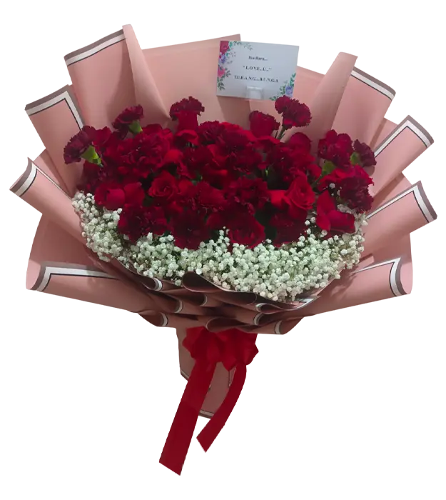 kana-fresh-flower-bouquet-red-roses-carnation-baby-breath-lovers-athaya-florist-sukabumi