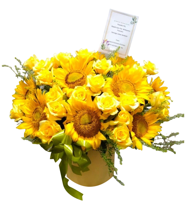 laura-bright-yellow-flower-box-roses-sunflower-athaya-florist