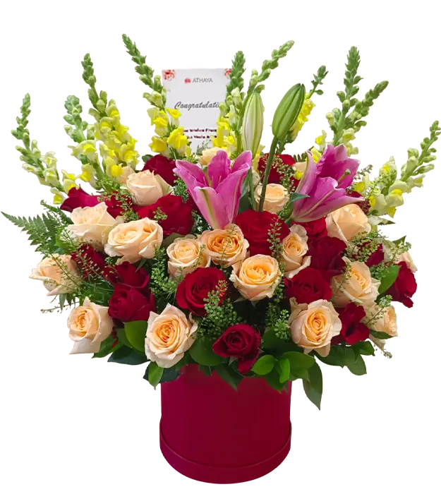 luella-flower-box-roses-casablanca-snapdragon-athaya-florist