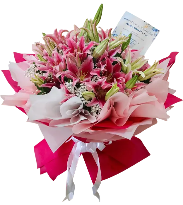 luna-fresh-flower-bouquet-15-lily-casablanca-baby-breath-athaya-florist-rawa-belong-jakarta