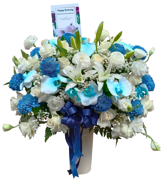 muriel-fresh-flower-arrangement-roses-orchids-lily-pom-pom-baby-breath-carnation-athaya-florist