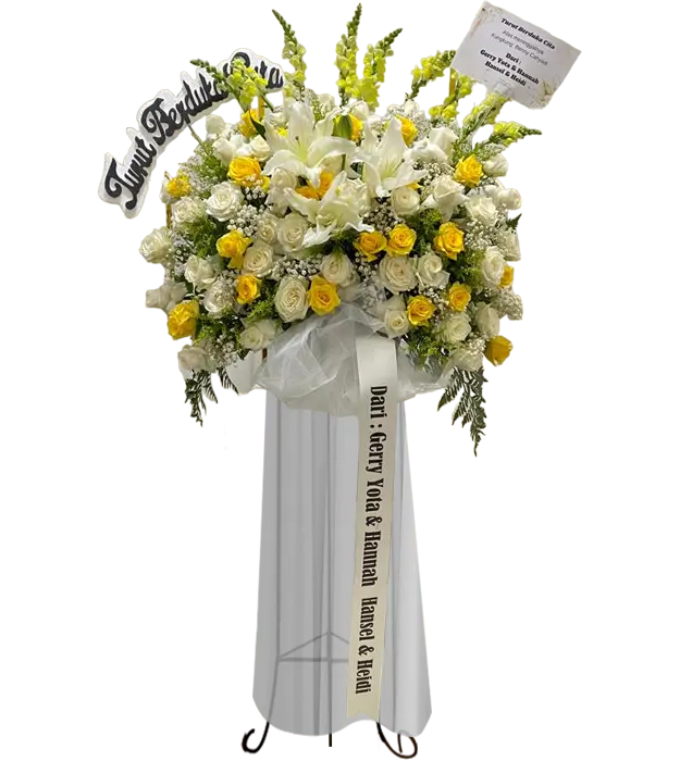 talitha-condolence-standing-flower-bouquet-athaya-florist