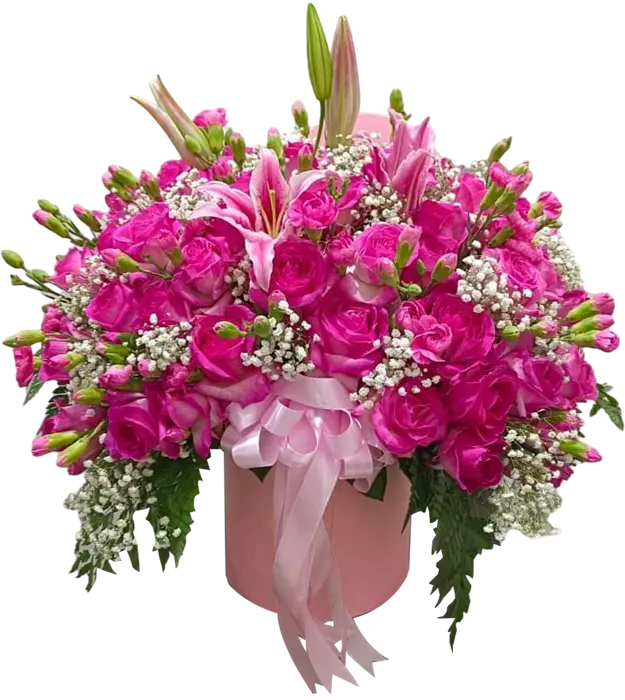 thufaila-flower-box-roses-lily-baby-breath-athaya-florist