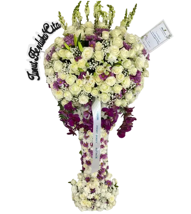 triana-standing-flower-bouquet-roses-orchid-4-chrysantemum-baby-breath-cymbidium-snapdragon-aster-lily-athaya-florist-bandung