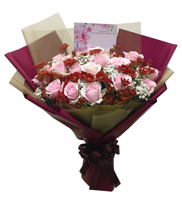 tsumugi-fresh-flower-bouquet-pink-roses-aster-baby-breath-athaya-florist-bandung