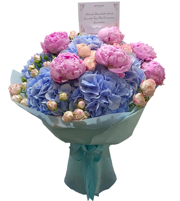 whitney-fresh-flower-bouquet-imported-peony-hydrangea-carnation-elegant-athaya-florist-jakarta