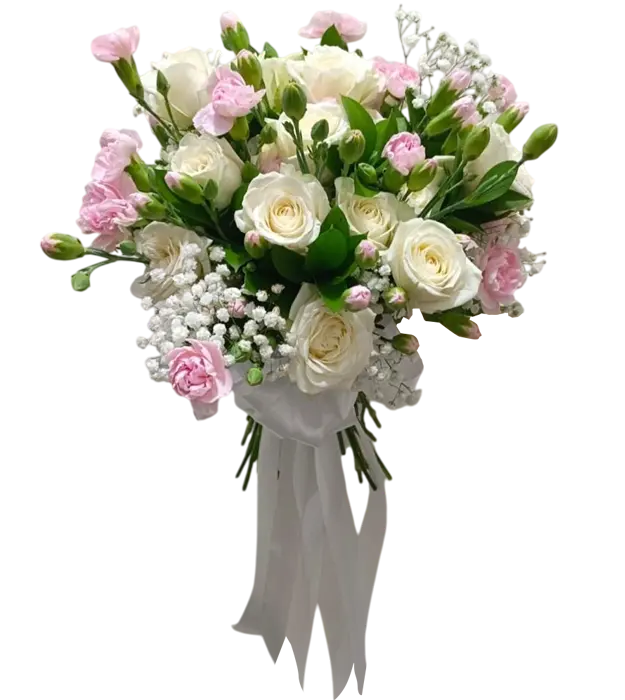 winnie-fresh-flower-bouquet-pink-roses-carnation-baby-breath-wedding-athaya-florist-jakarta
